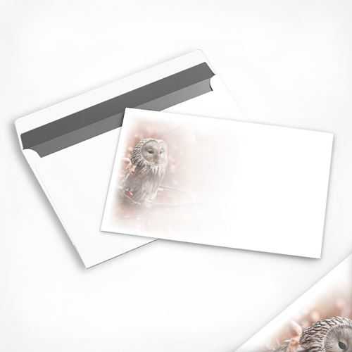Trauer-Kuvert Waldeule