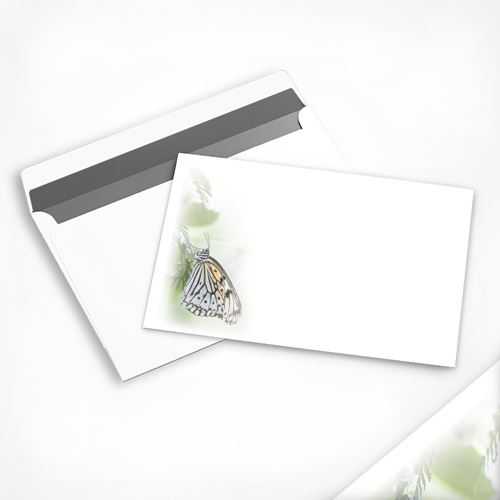 Trauer-Kuvert Schmetterling