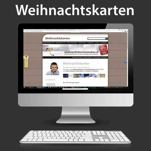 Unser Online-Shop für Weihnachtskarten Unser Online-Shop für Weihnachtskarten
