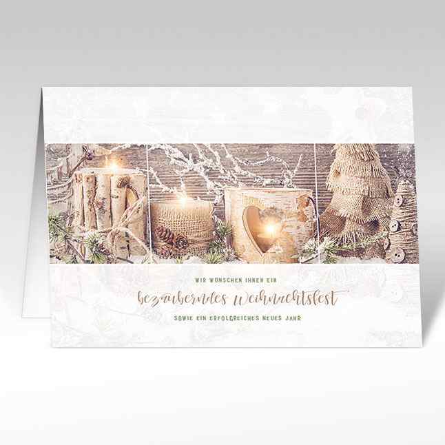 Weihnachtskarte "Märchenwelt"