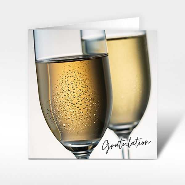 Glückwunschkarte "Gratulation" 