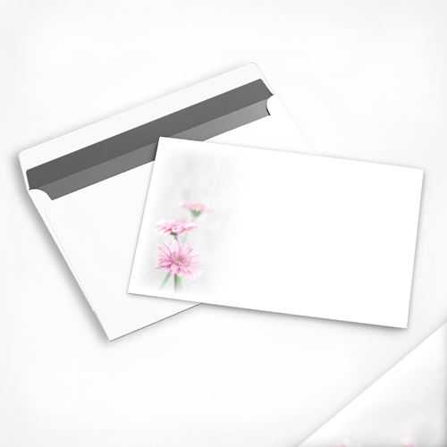 Trauer-Kuvert Gerbera