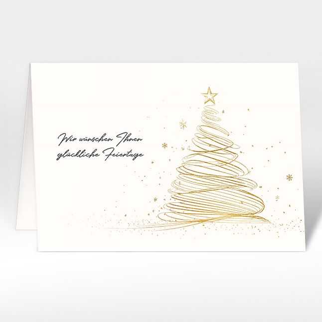 Weihnachtskarte "Glücksmomente"