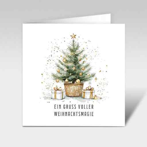 Weihnachtskarte "Weihnachtsmagie"