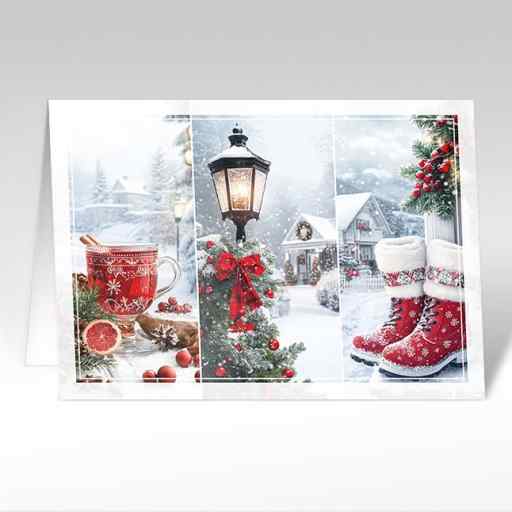 Weihnachtskarten "Winterliche Festmomente"